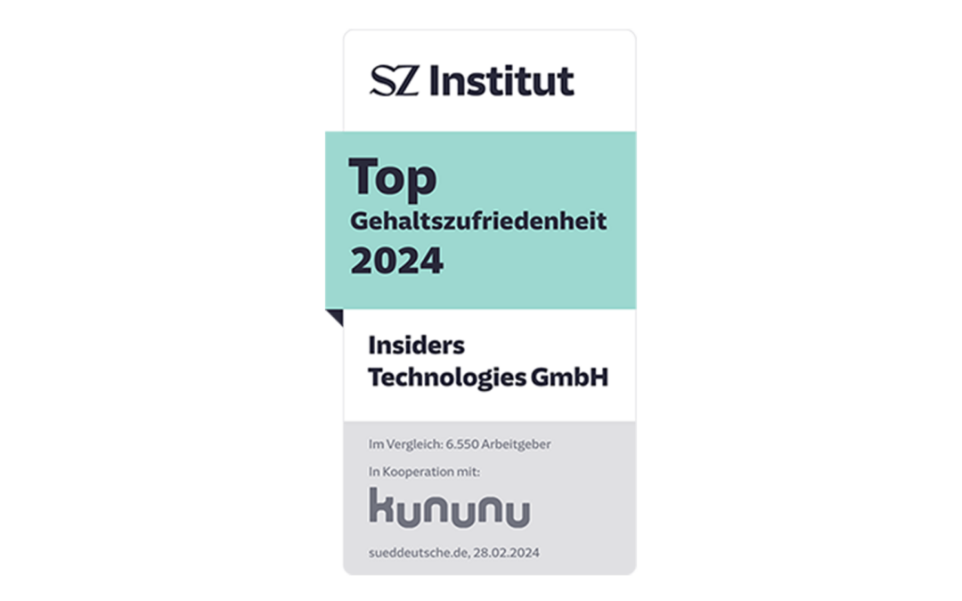 Top Gehaltszufriedenheit 2025